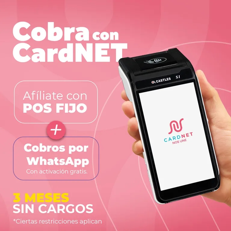 Imagen miniatura del arte de la promoción 'Cobra con CardNET'