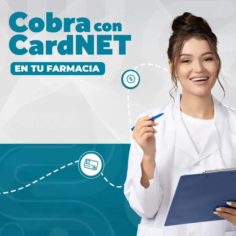 Imagen miniatura del arte de la promoción 'Cobra con CardNET en tu Farmacia'