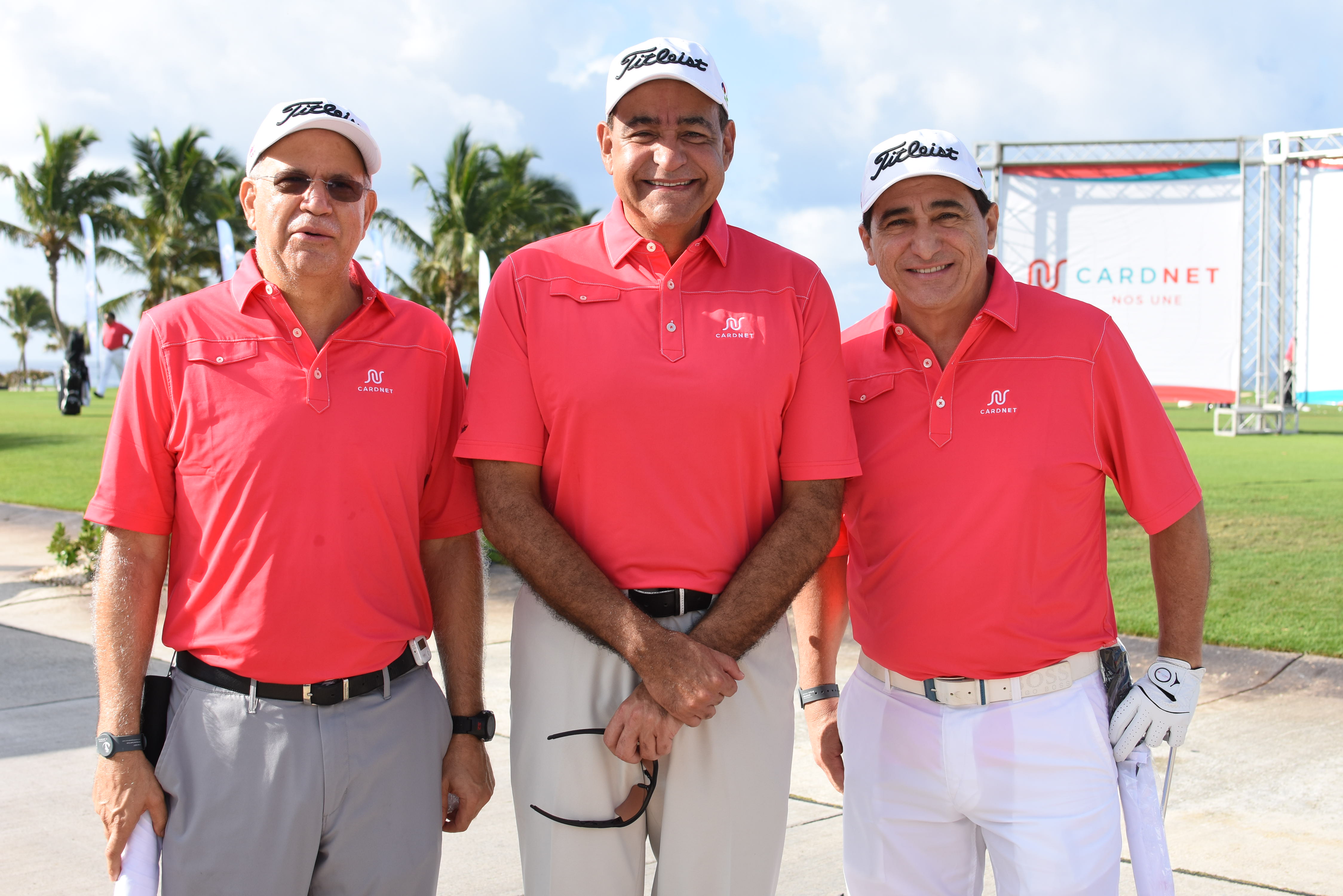 Gustavo Batista, Julio Castaño y Ricardo Subero